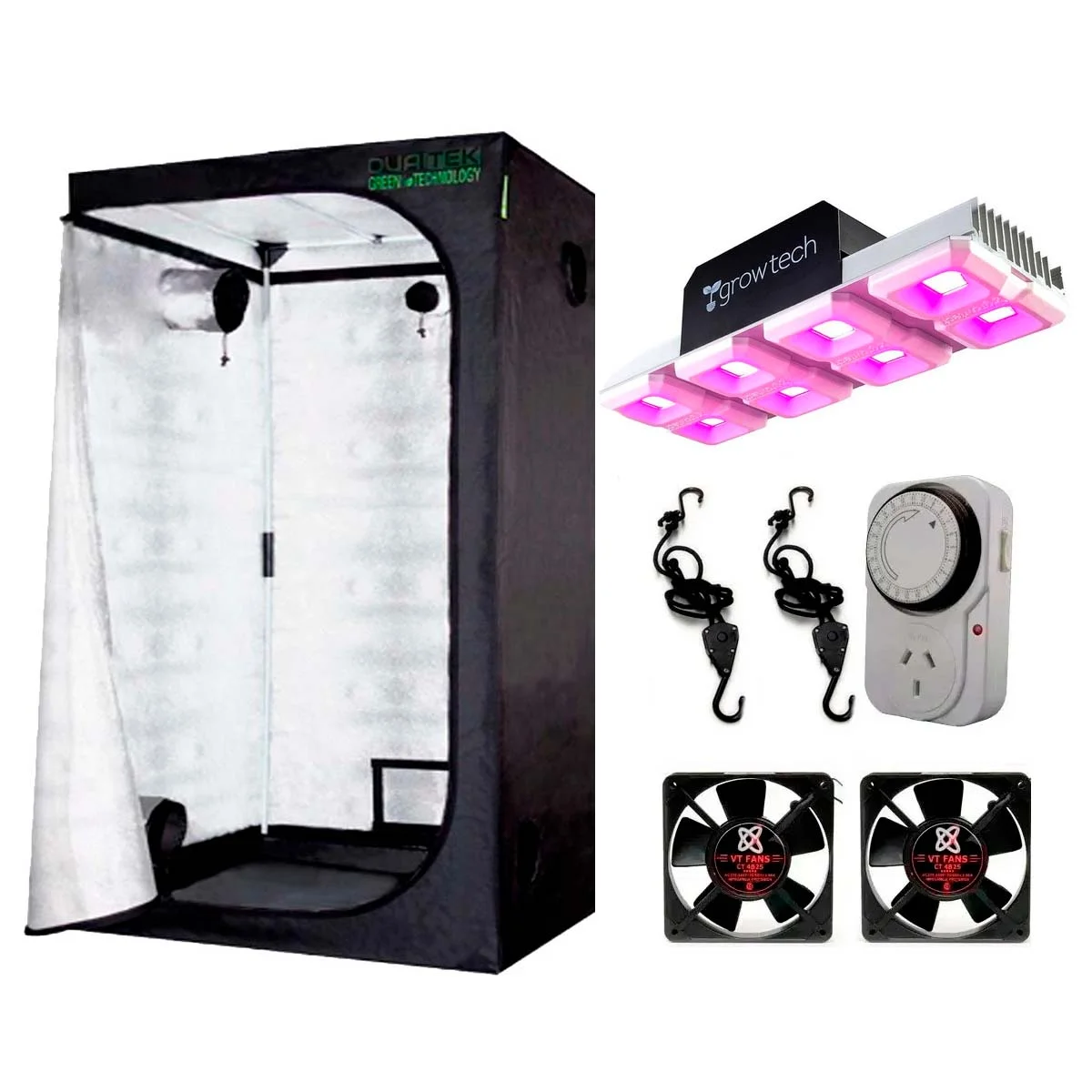 combo indoor duaitek 400w 100x100x200 combo indoor duaitek 400w 100x100x200