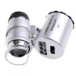 lupa bolsillo x60 aumento clip celu
